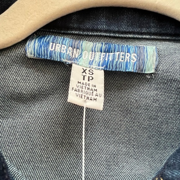 *SOLD* NWT Urban Outfitters Denim Coverall Jumpsuit XS - Picture 8 of 11